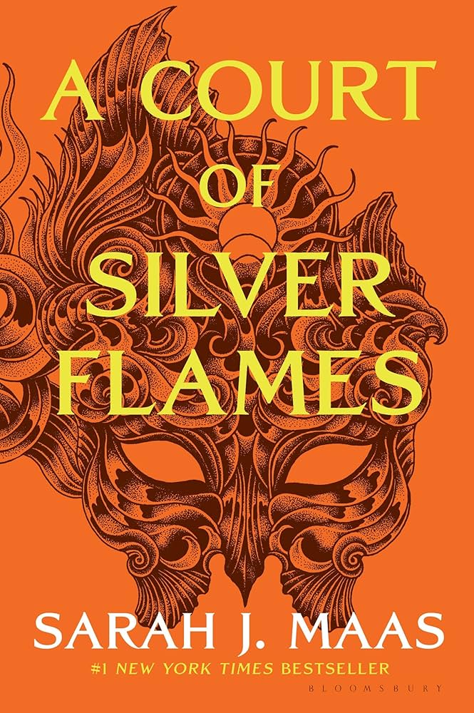 Book cover of A Court of Silver Flames